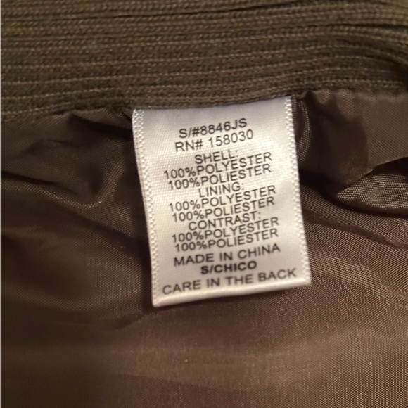 Love Tree Quilted Khaki Puffer Jacket - Picture 14 of 15